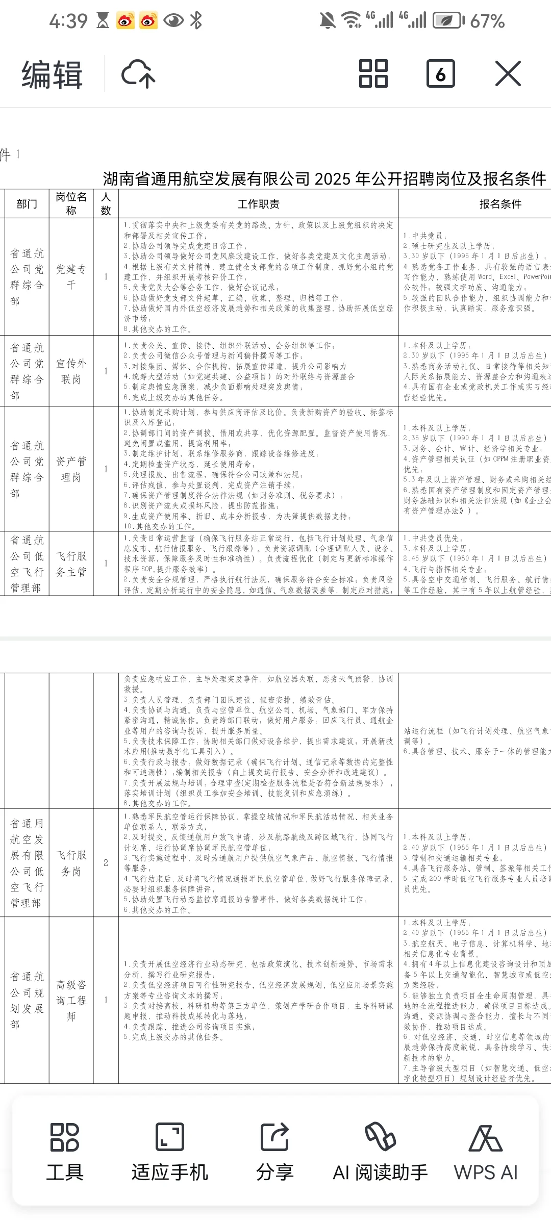 湖南国企招聘，年薪不错，招本科以上