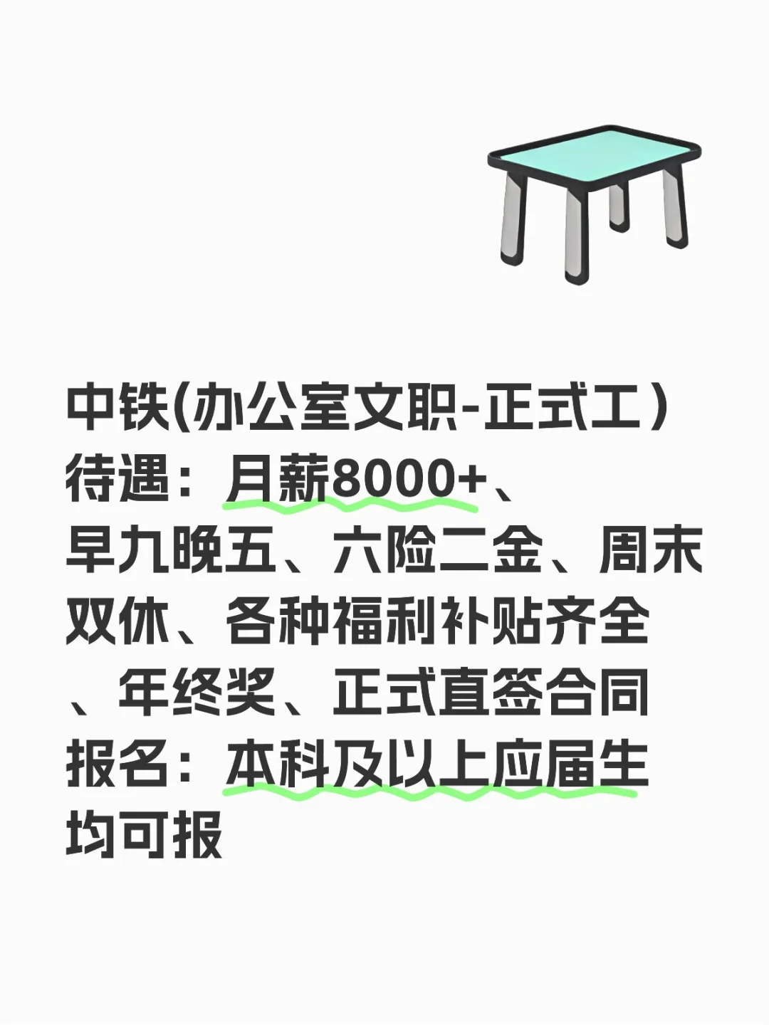 有想来中铁的吗
