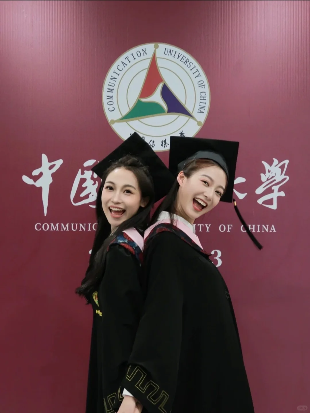 桃子和沈倩硕士一起毕业考入稳定单位啦