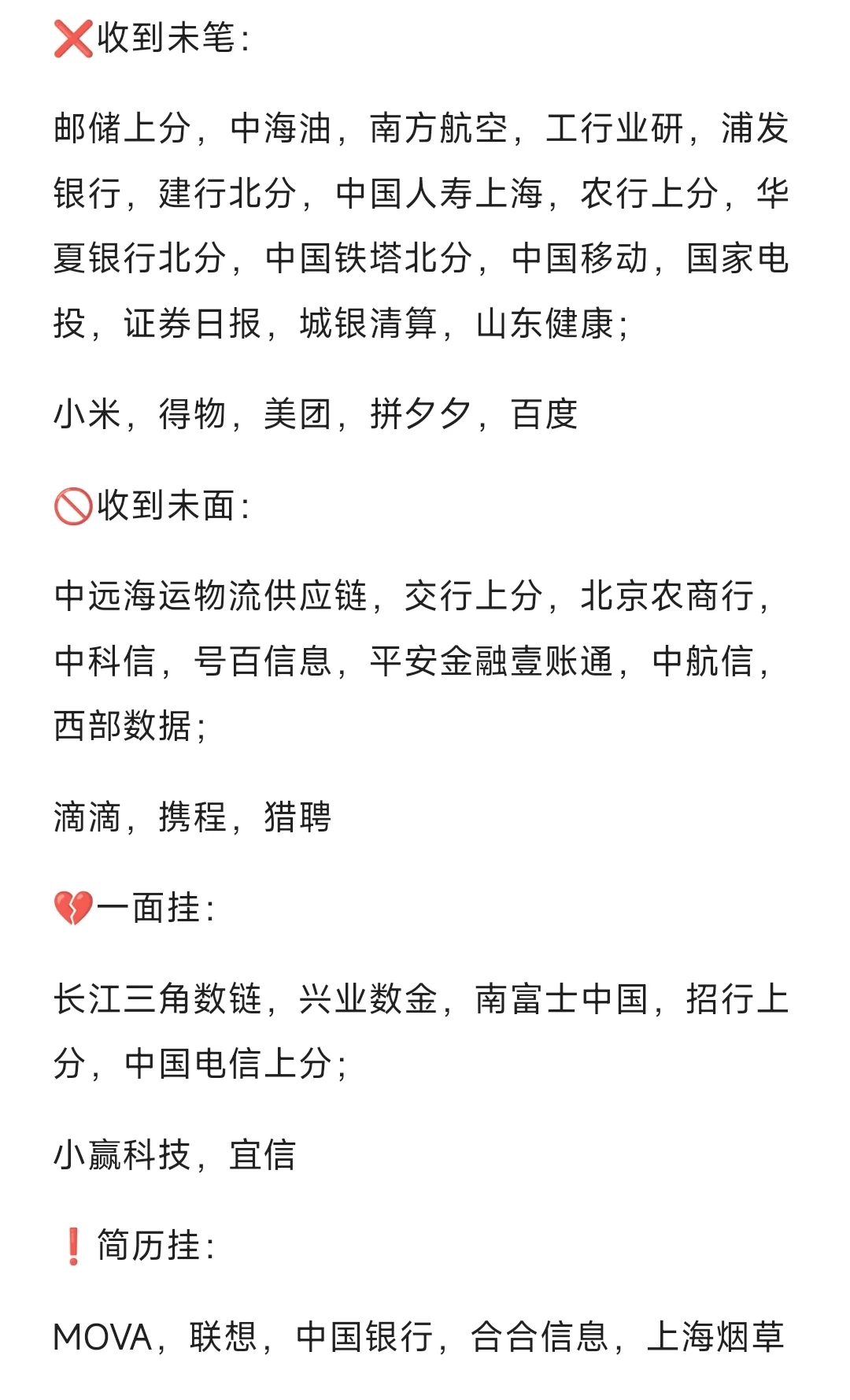 25届双非本985硕应用统计春招总结