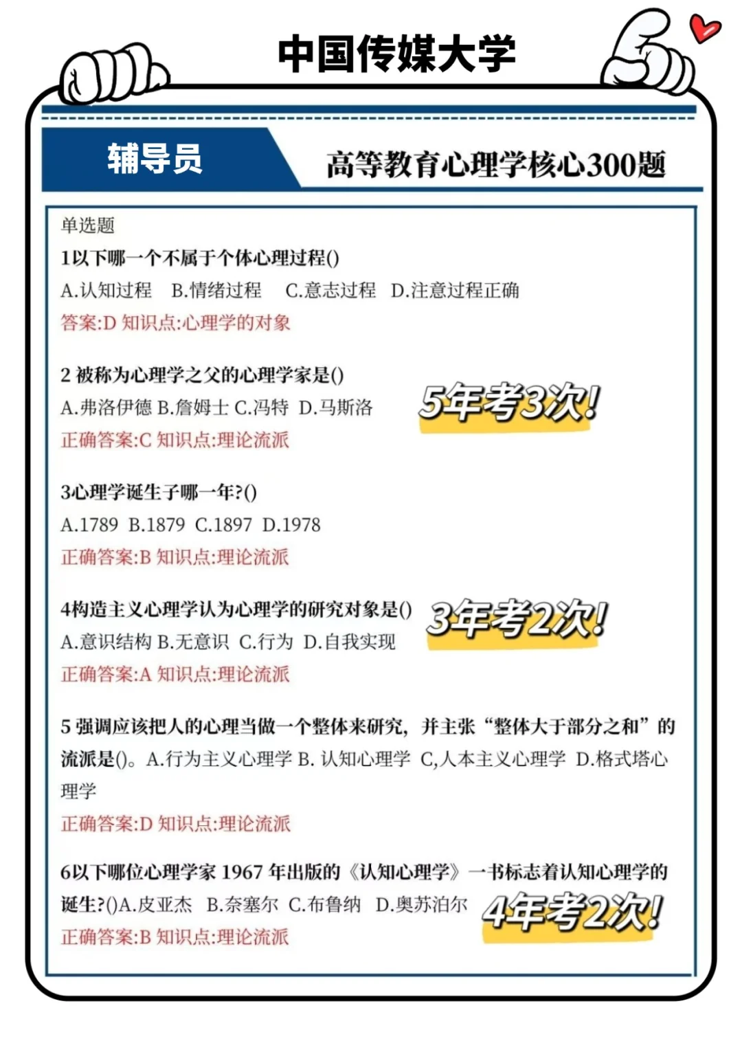 中国传媒大学辅导员，一次过需达到的强度