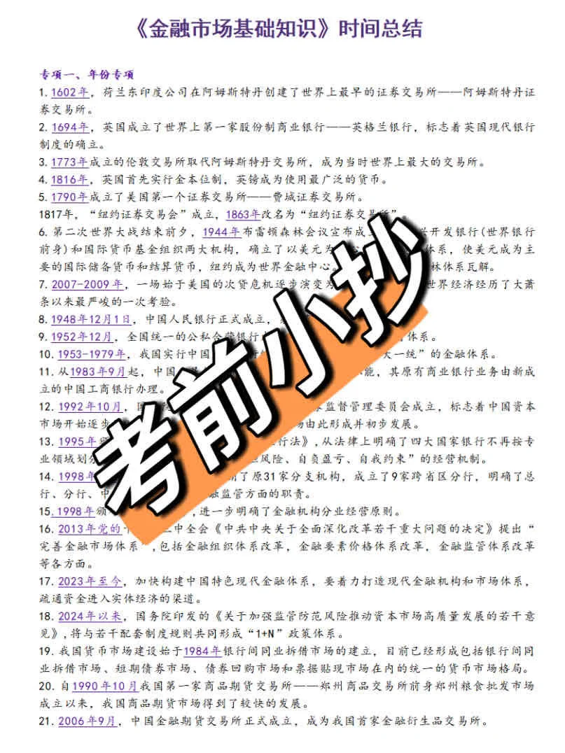 最后提醒一下，准备裸考证券从业资格的人