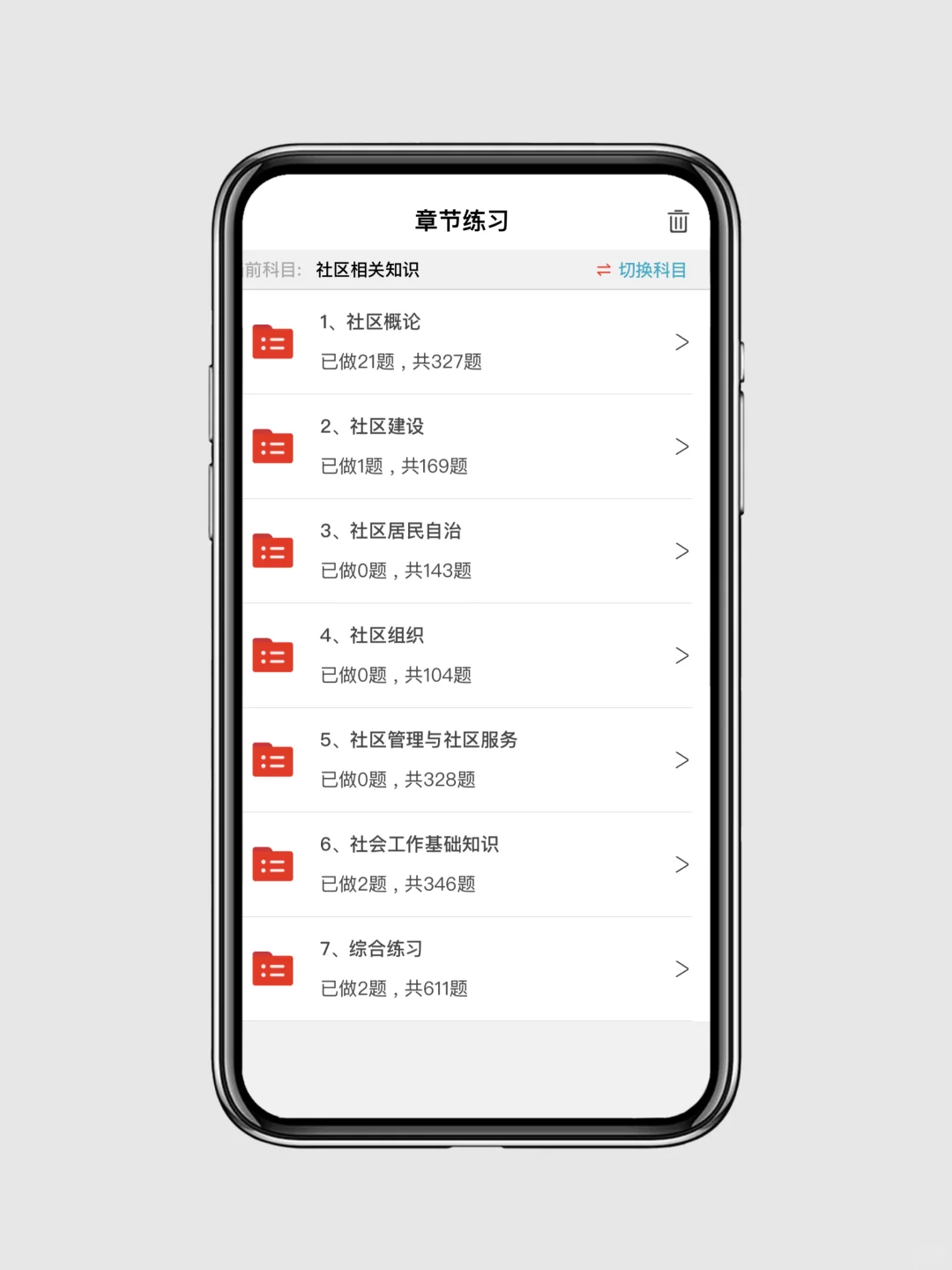 书白买了?25社区工作者考试死磕这app对了