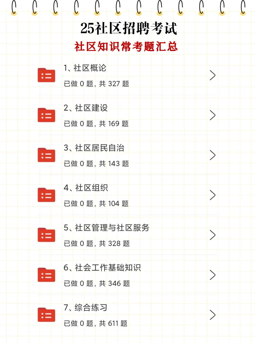 社区招聘大忌，（很恶心，但能一次上岸）