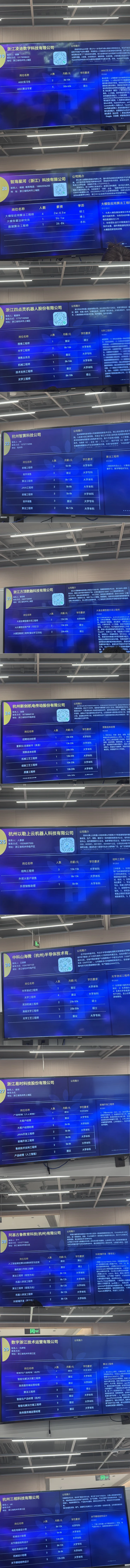 6.28 杭州 人工智能专场招聘信息