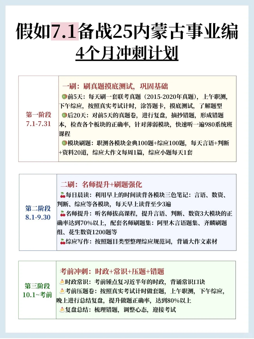 7.1后再准备内蒙古事业编我的建议是(上班
