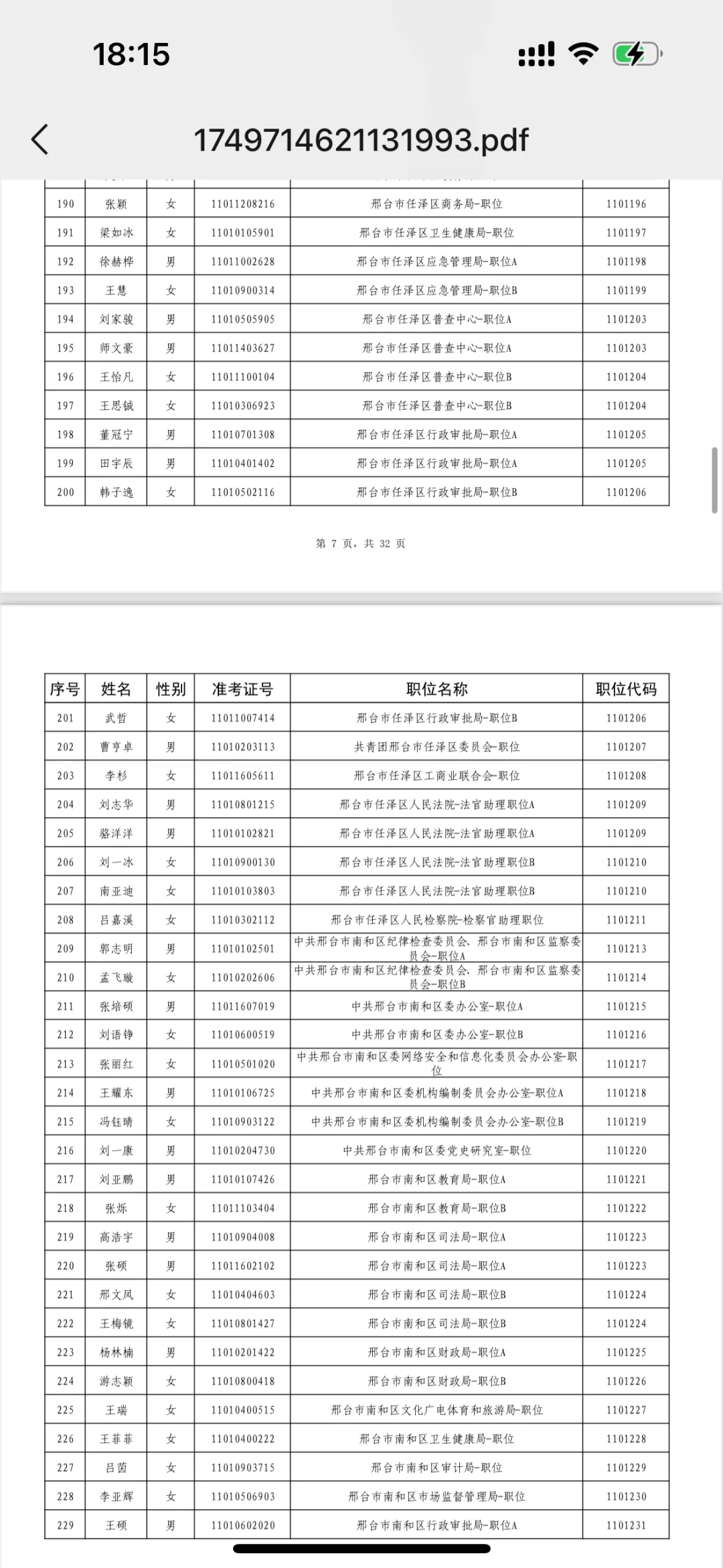 邢台公示了！