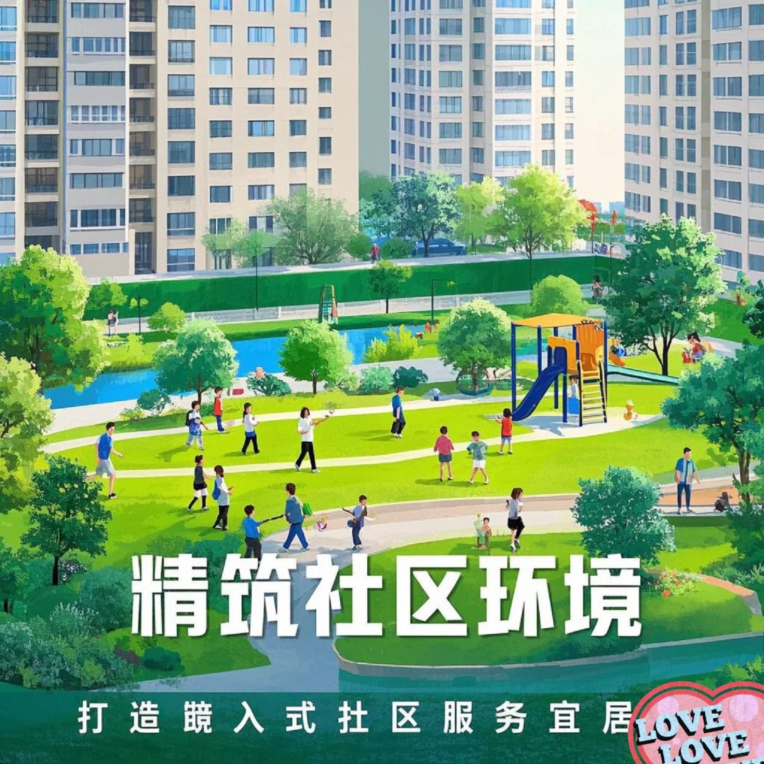 精筑社区环境,打造嵌入式社区服务宜居地
