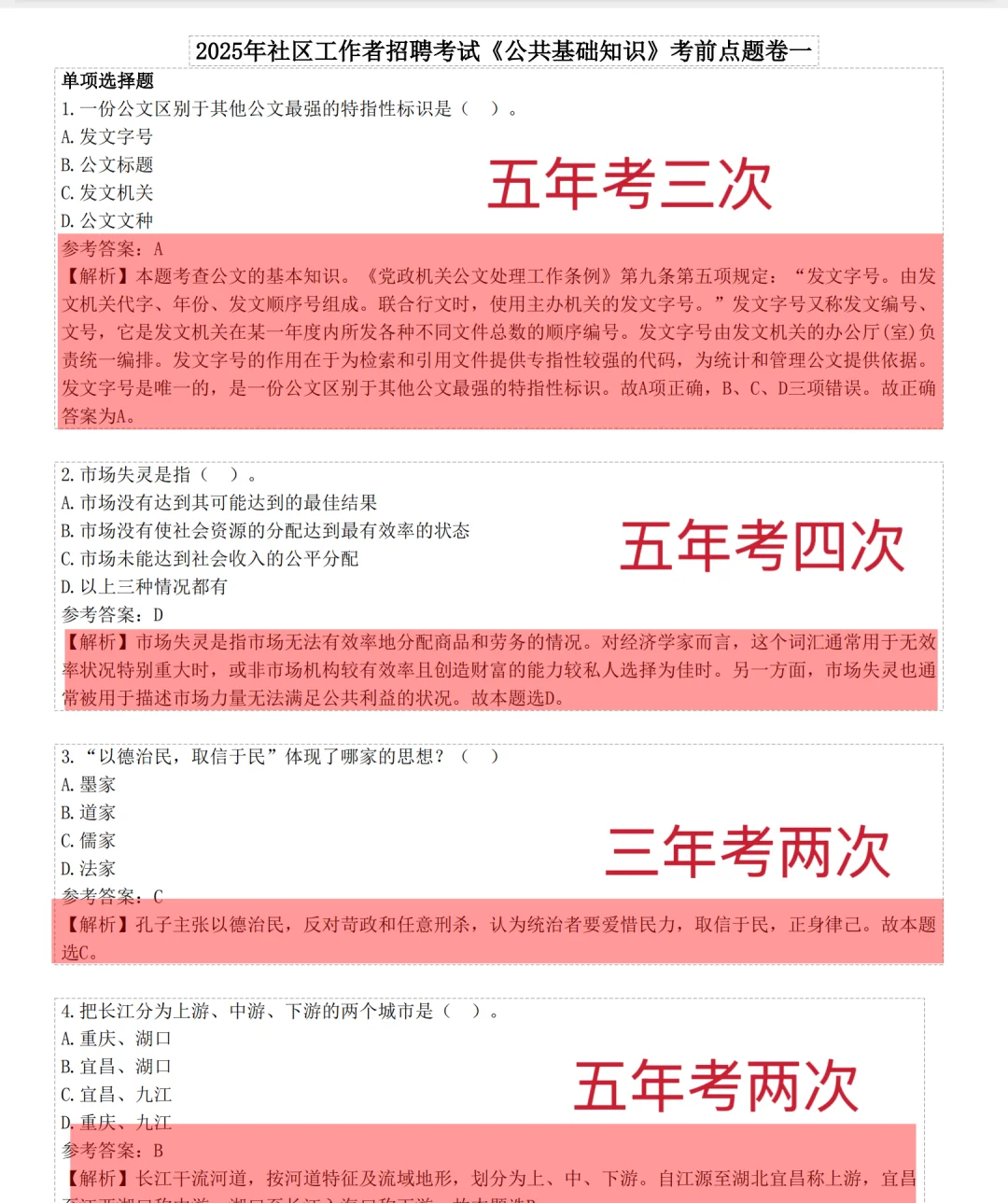 呼和浩特赛罕区社区工作者,这个题库赢麻了