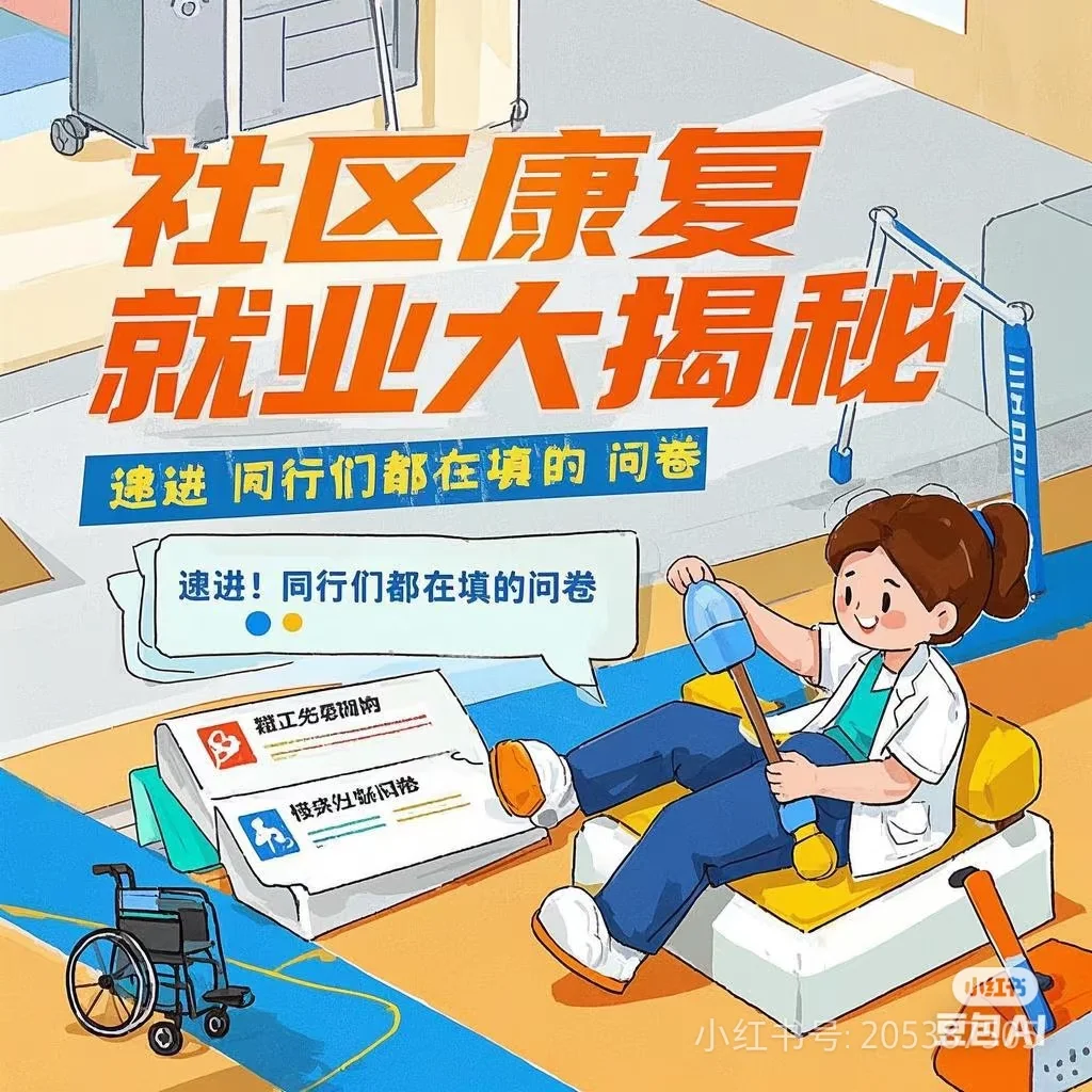 宝子们?，想了解下咱们社区康复专业的就业
