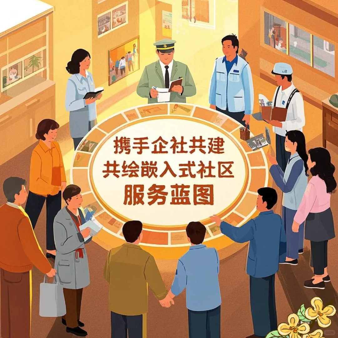 《携手企社共建，共绘嵌入式社区服务蓝图》