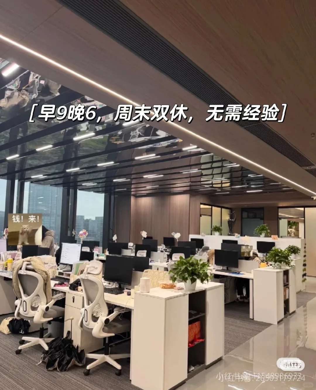 招人 00后团队 双休 早9晚6#招客服