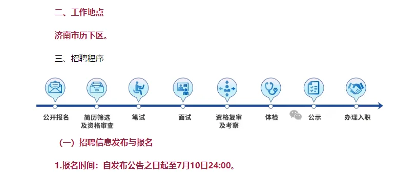 济南历下城市发展集团2025年社会招聘公告