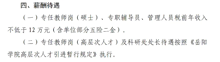 2025年湖南岳阳学院招聘40人