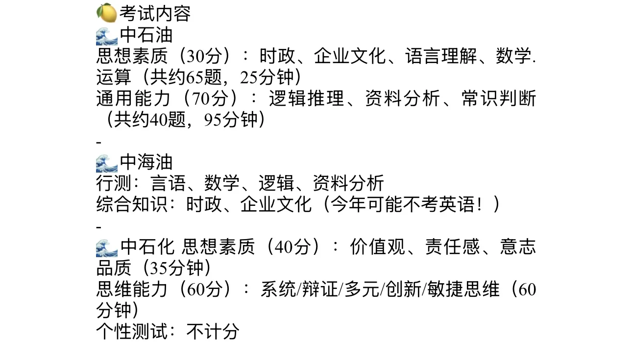 很多人不知道三桶油国企蕞合适三无应届生