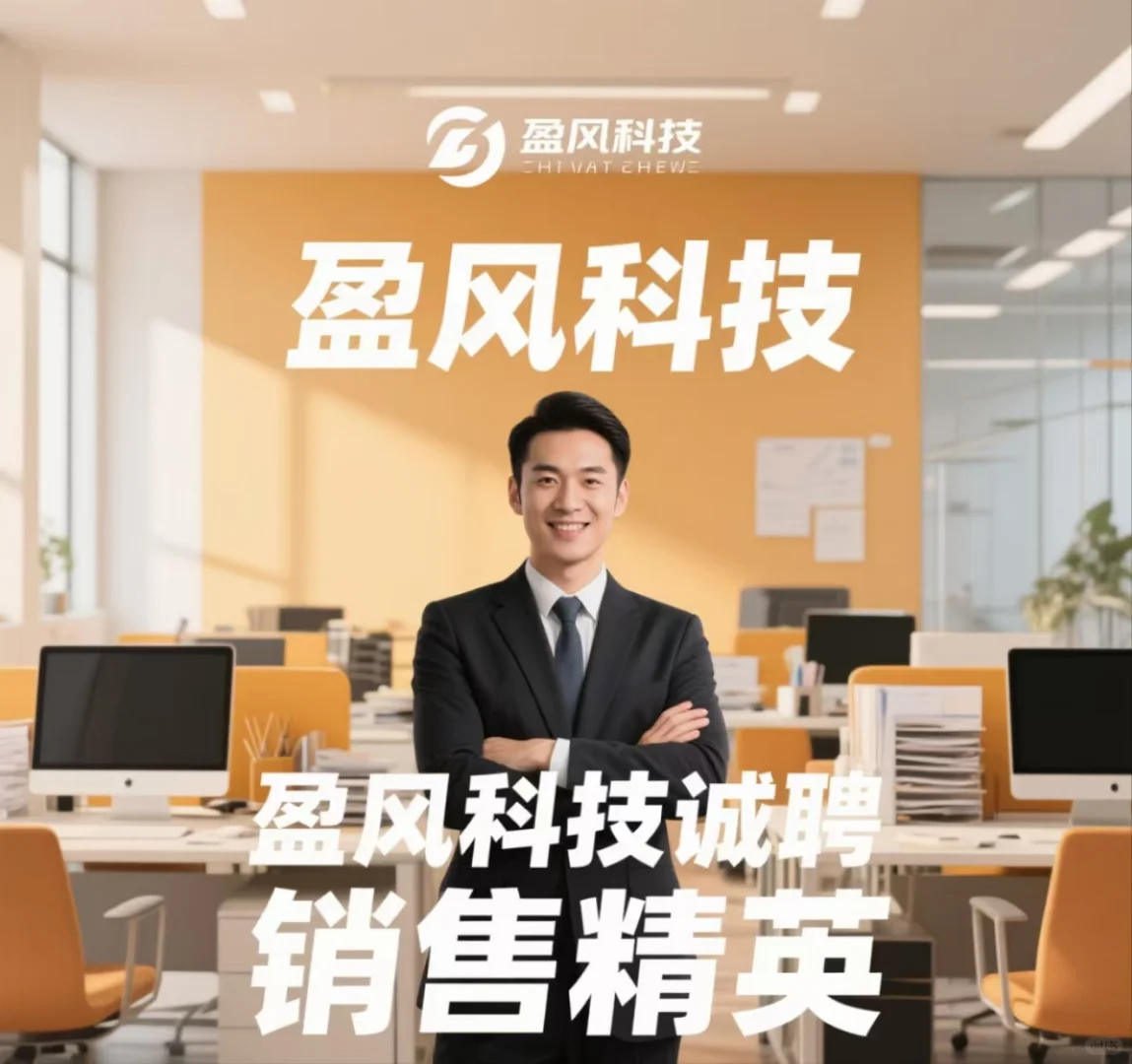 盈风科技高薪急聘销售精英！