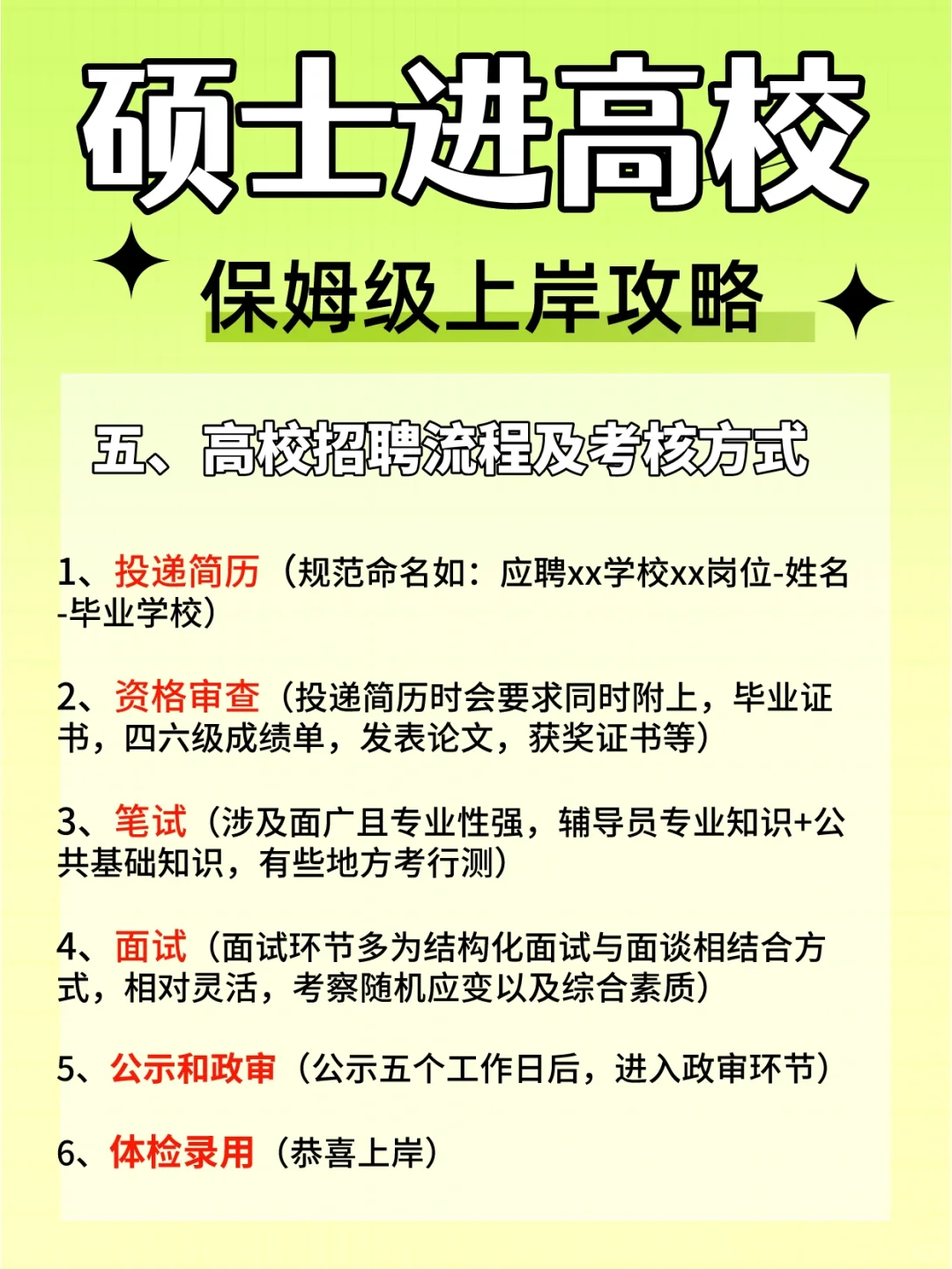 硕士进高校，应届毕业生不能错过的求职机会