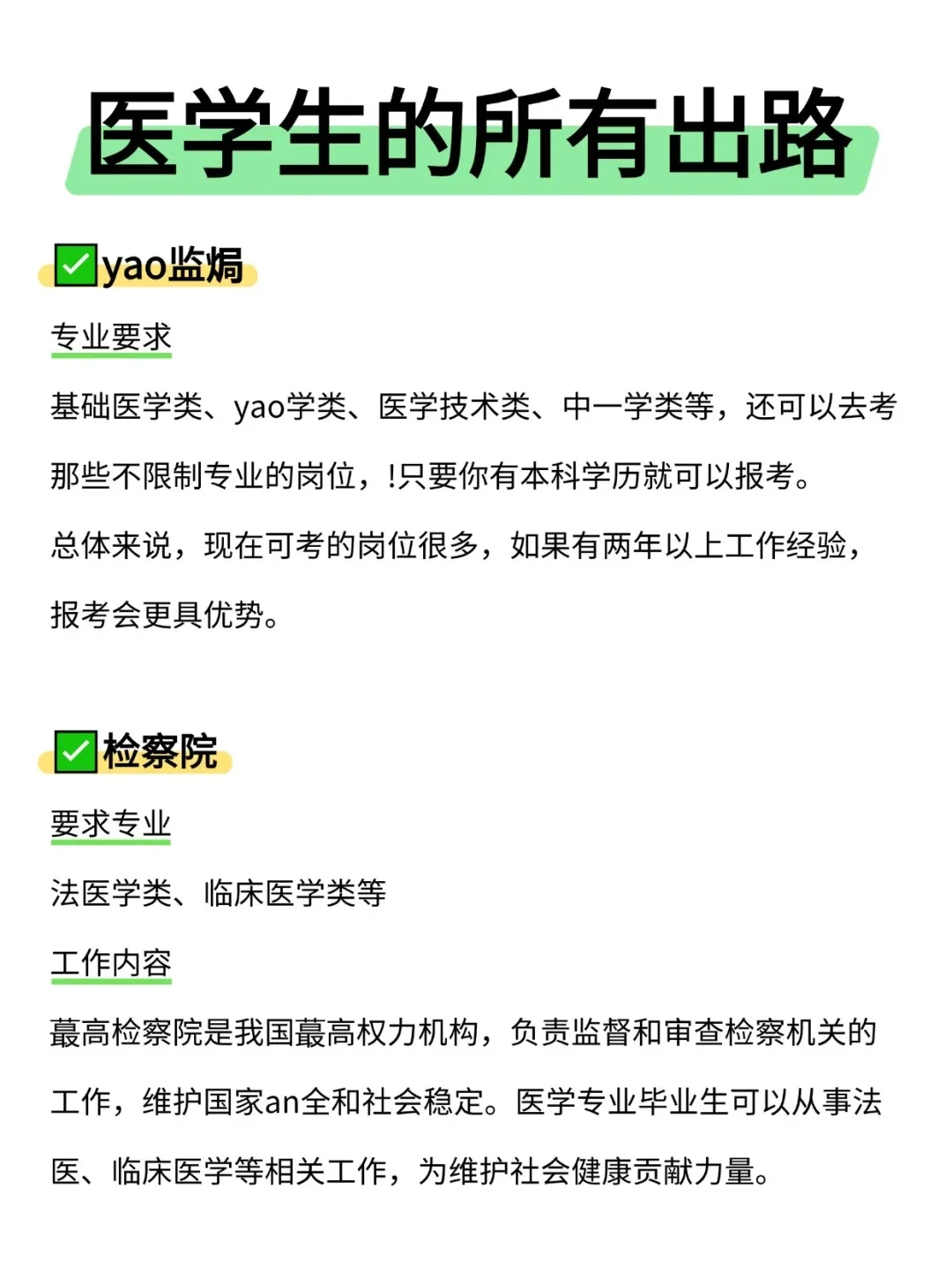 不是,医学生在迷茫个什么劲啊!