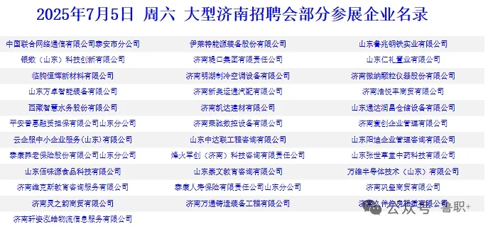 有没有往年参加过这个招聘会的呀