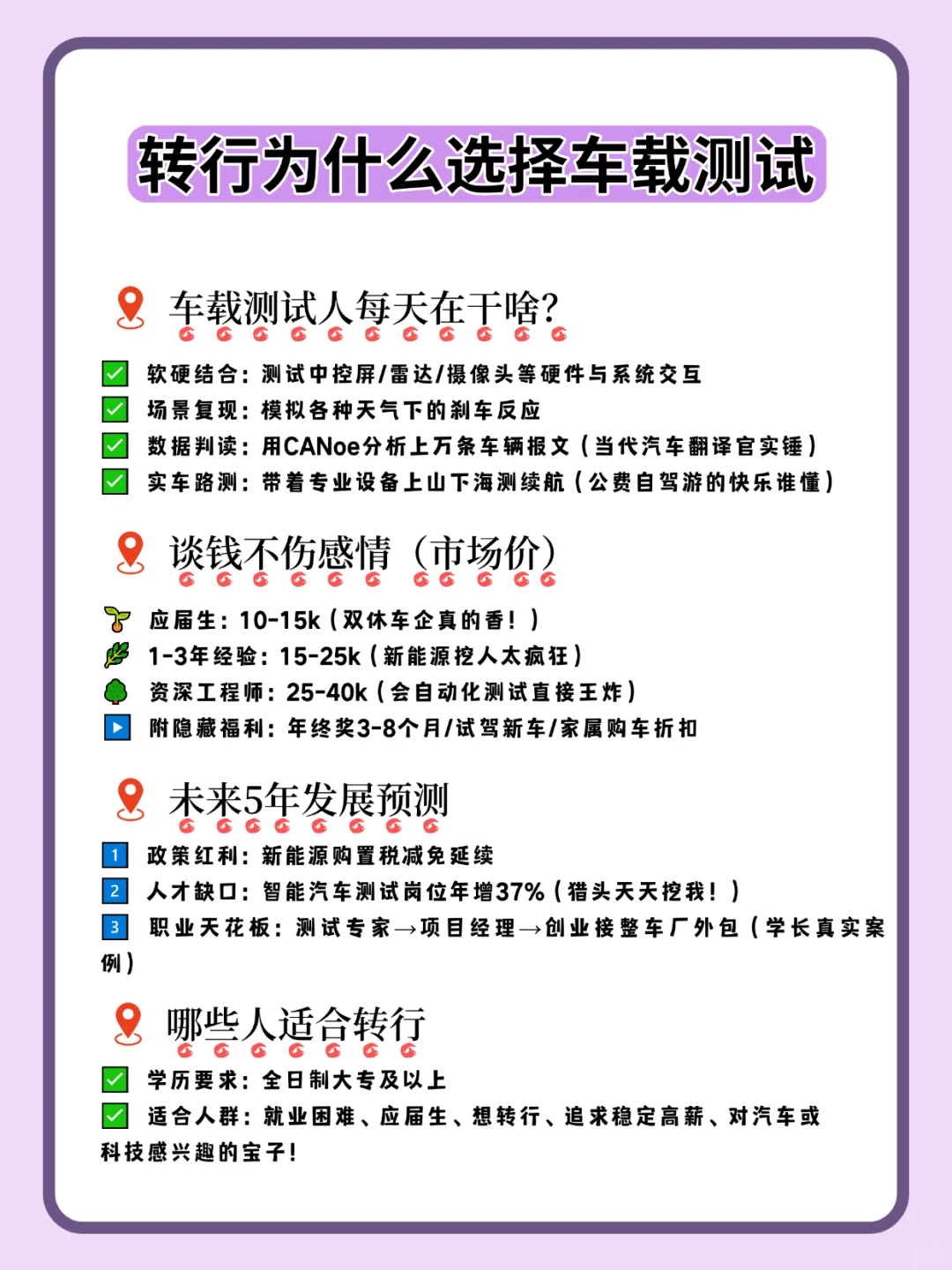 试过了,大专生冲小米车载测试,双休不加班