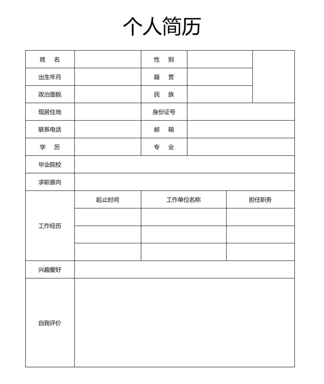 因为是实习期,所以简历这样写!