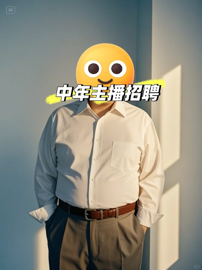 招聘中年主播