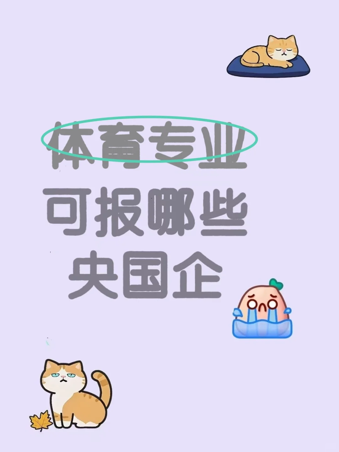 体育专业也能进央国企?