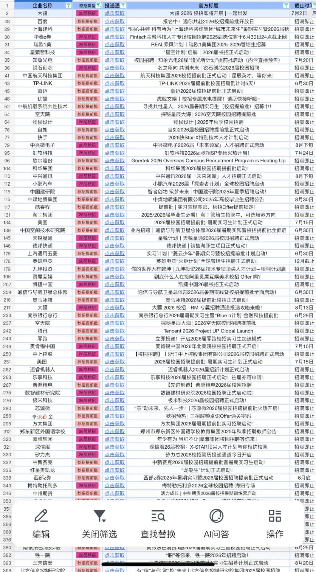 秋招初期，建议大家把所有免笔试都投一遍?