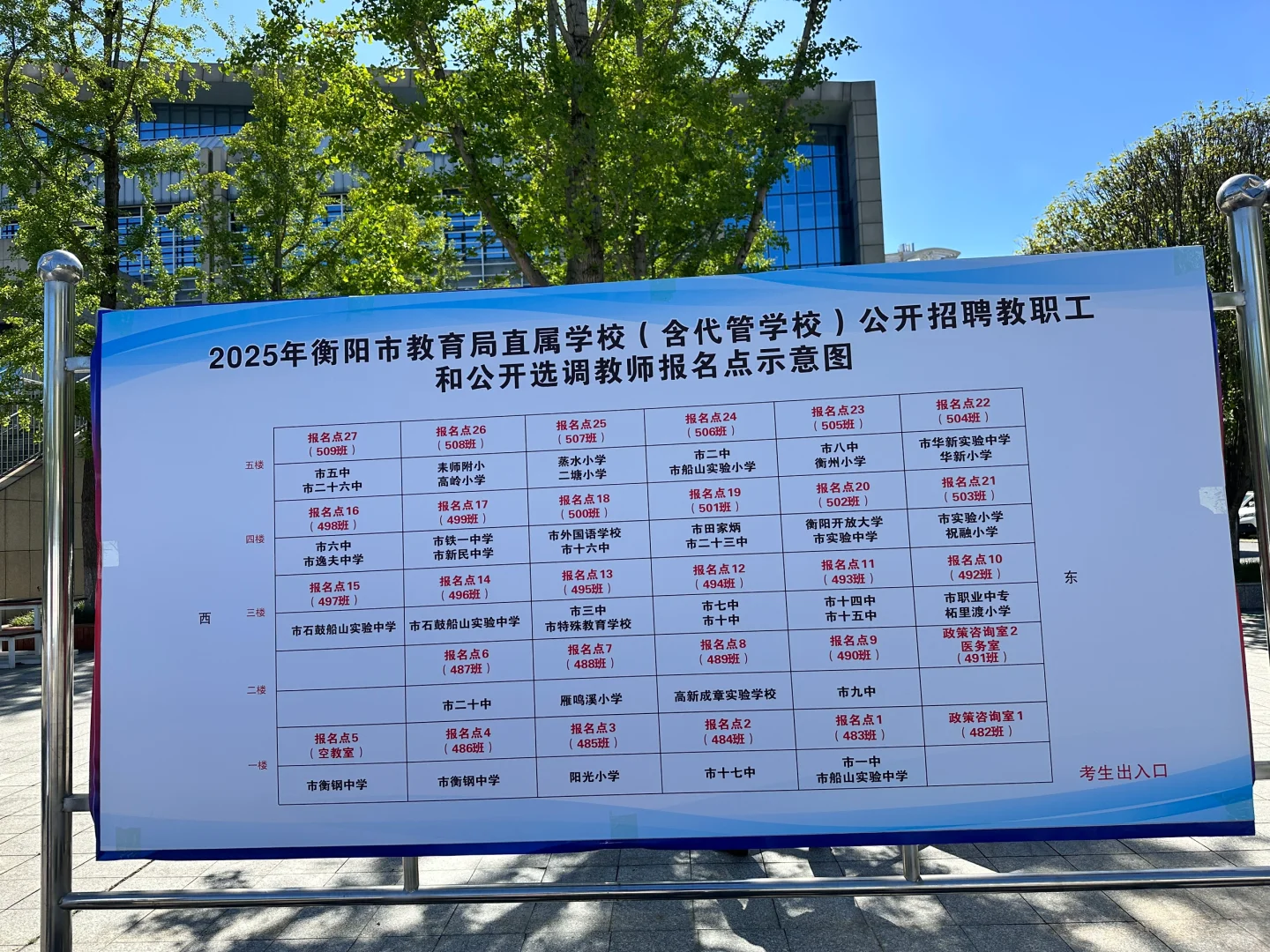 衡阳市直报名