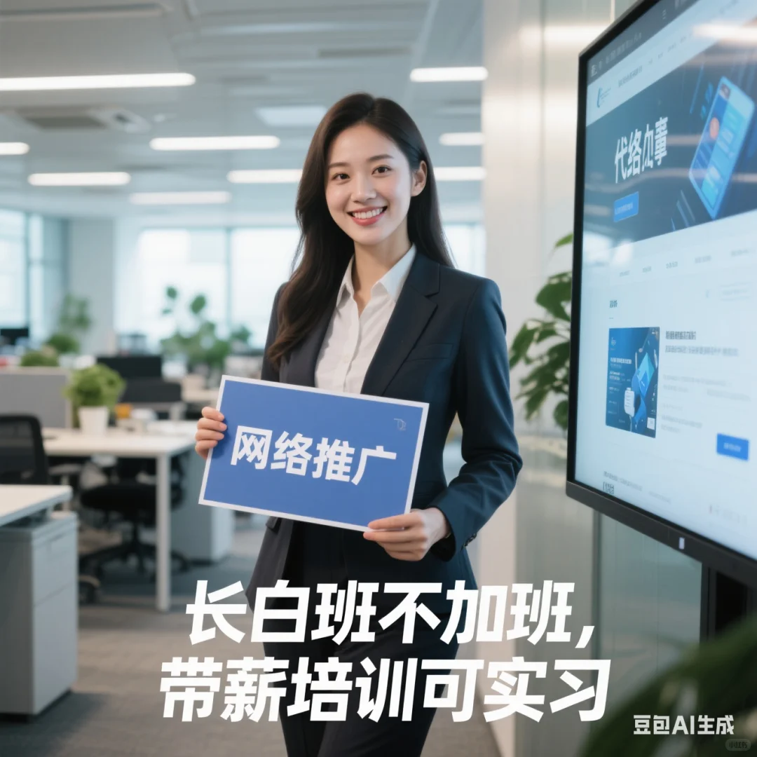 招大企业网络推广|长白班|26届可实习