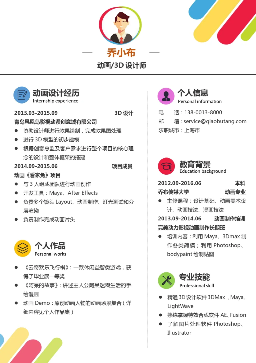 HR看一眼就被吸引的简历模版分享?️