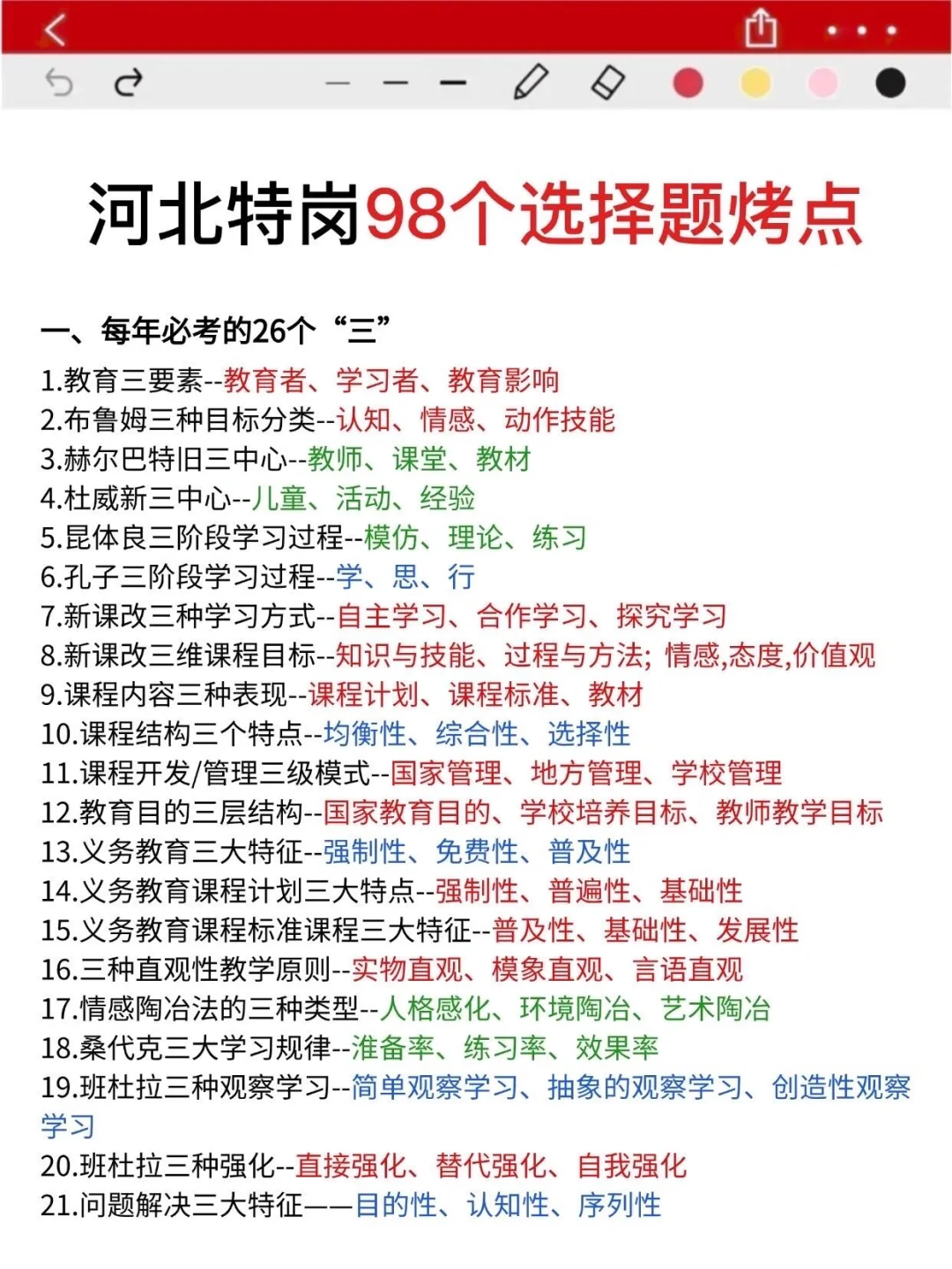 下周六河北特岗教师其实挺水的，3h背完稳了