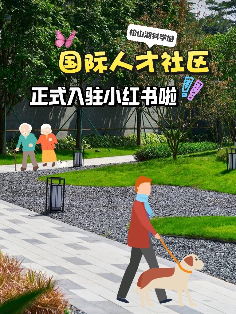 国际人才社区正式入驻小红书啦～！