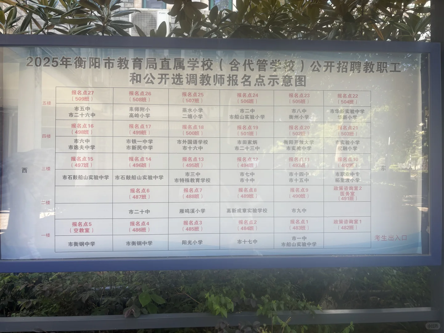 衡阳市教师招聘跑空了，还得再来！
