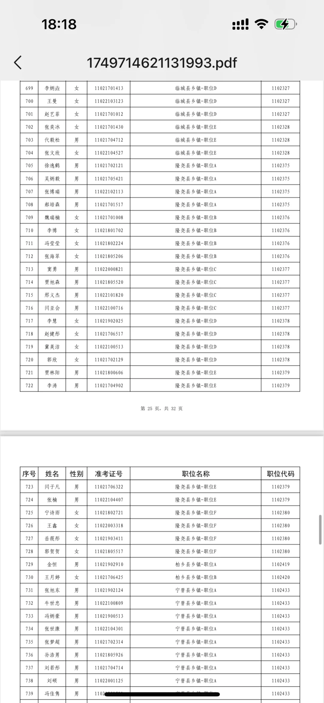 邢台公示名单2来了