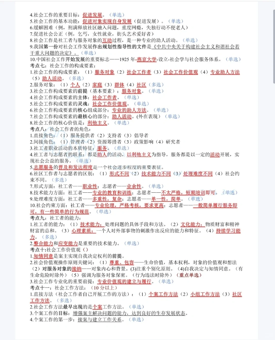 社区工作者必备，想要的嘶！！！