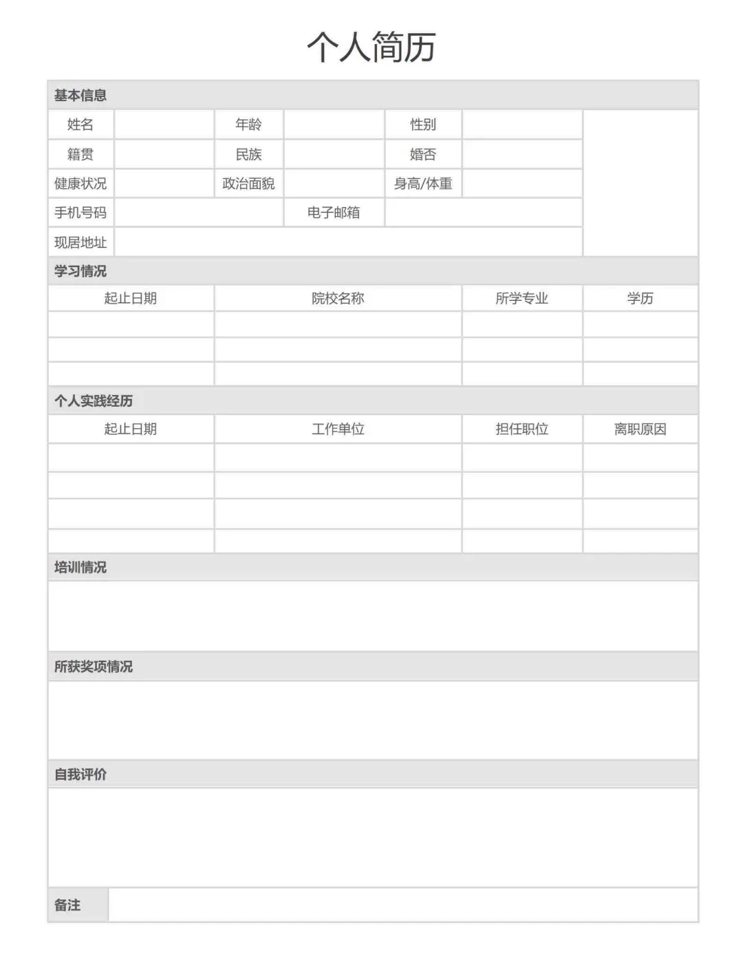 如何写简历，才能让HR一眼看上