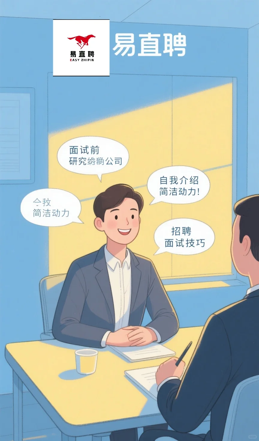 易直聘教你找工作面试技巧