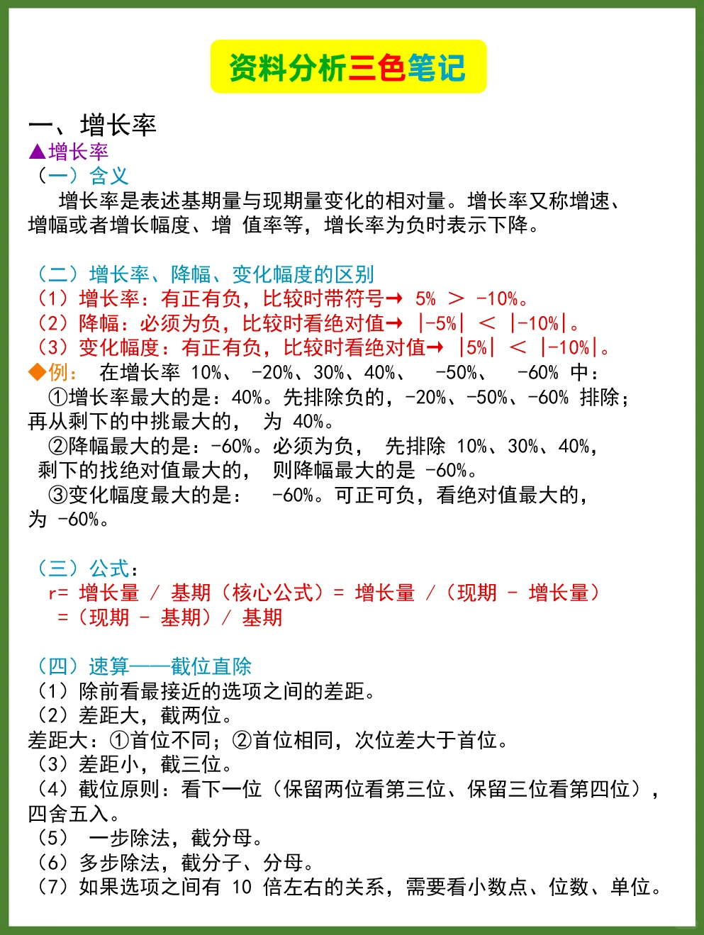 事业编职测笔记
