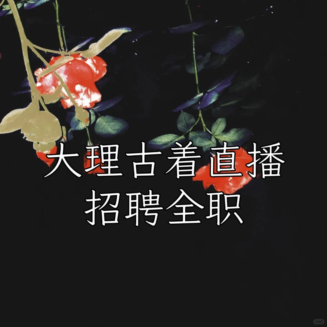 古着直播 需全职
