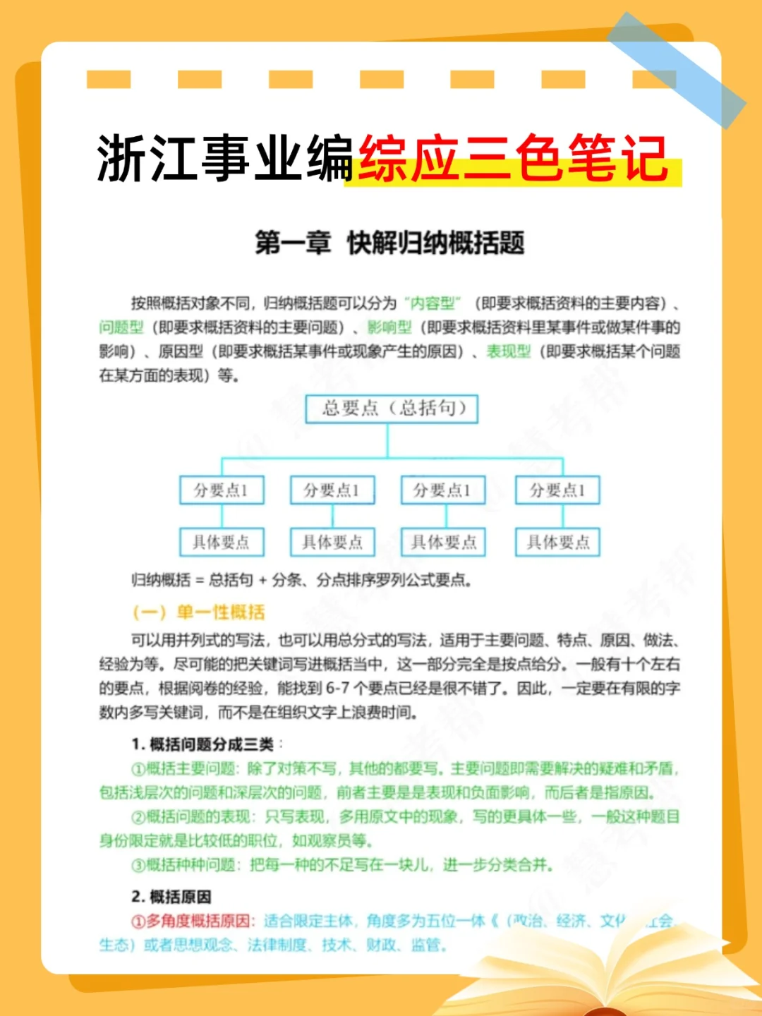 9.27浙江事业编,无非就这100道,熬夜背