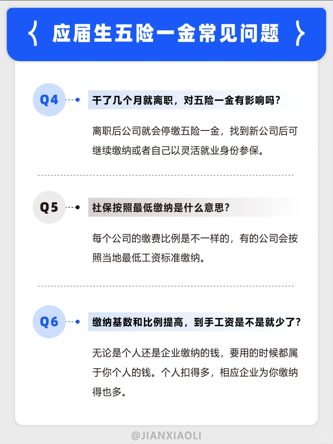 @应届毕业生 关于五险一金你想知道的全在这