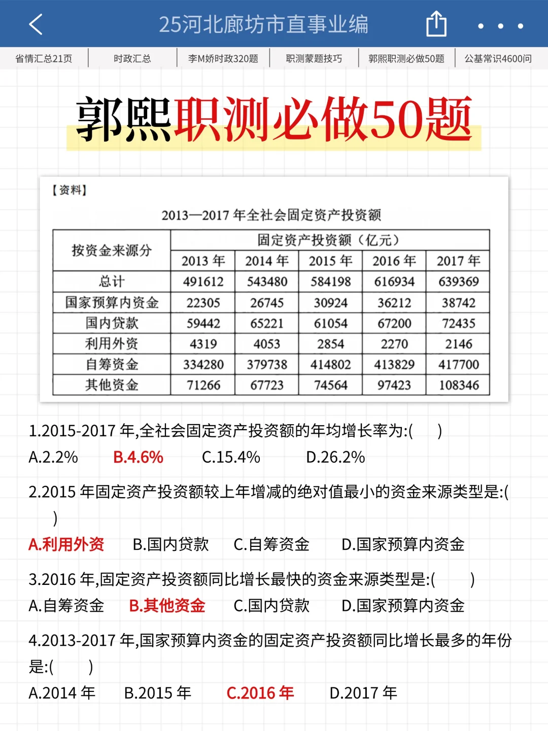 25廊坊市直事业编时政预侧已出，去年压很准