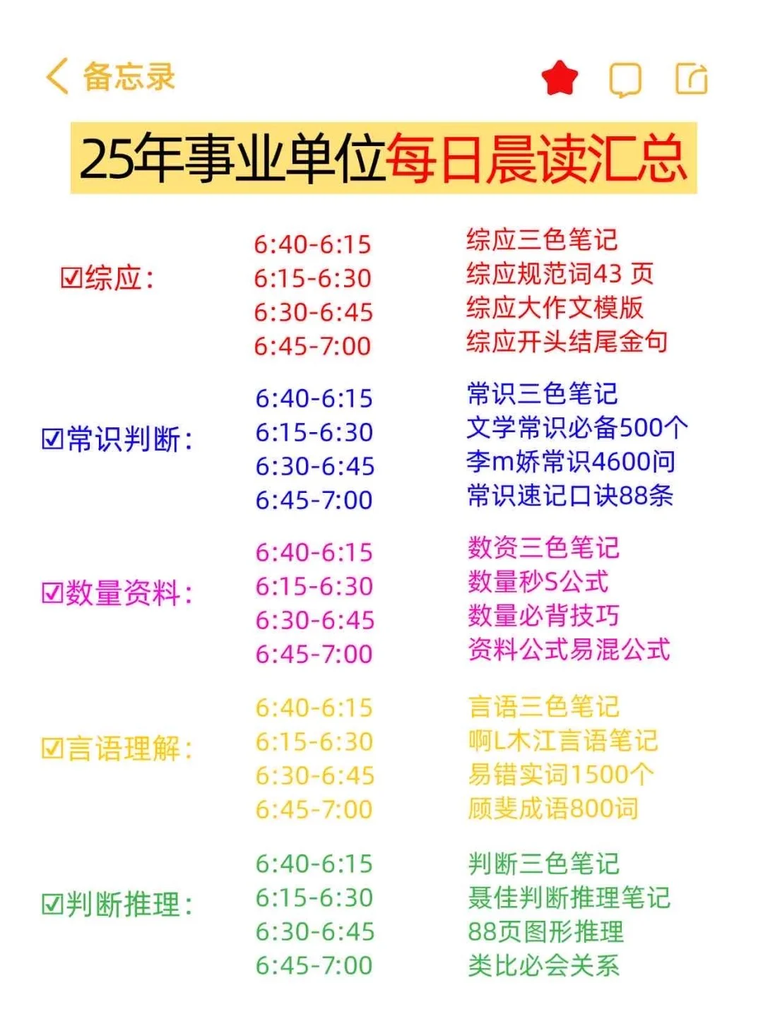 假如你从7.4开始备考25下事业编?熬夜背