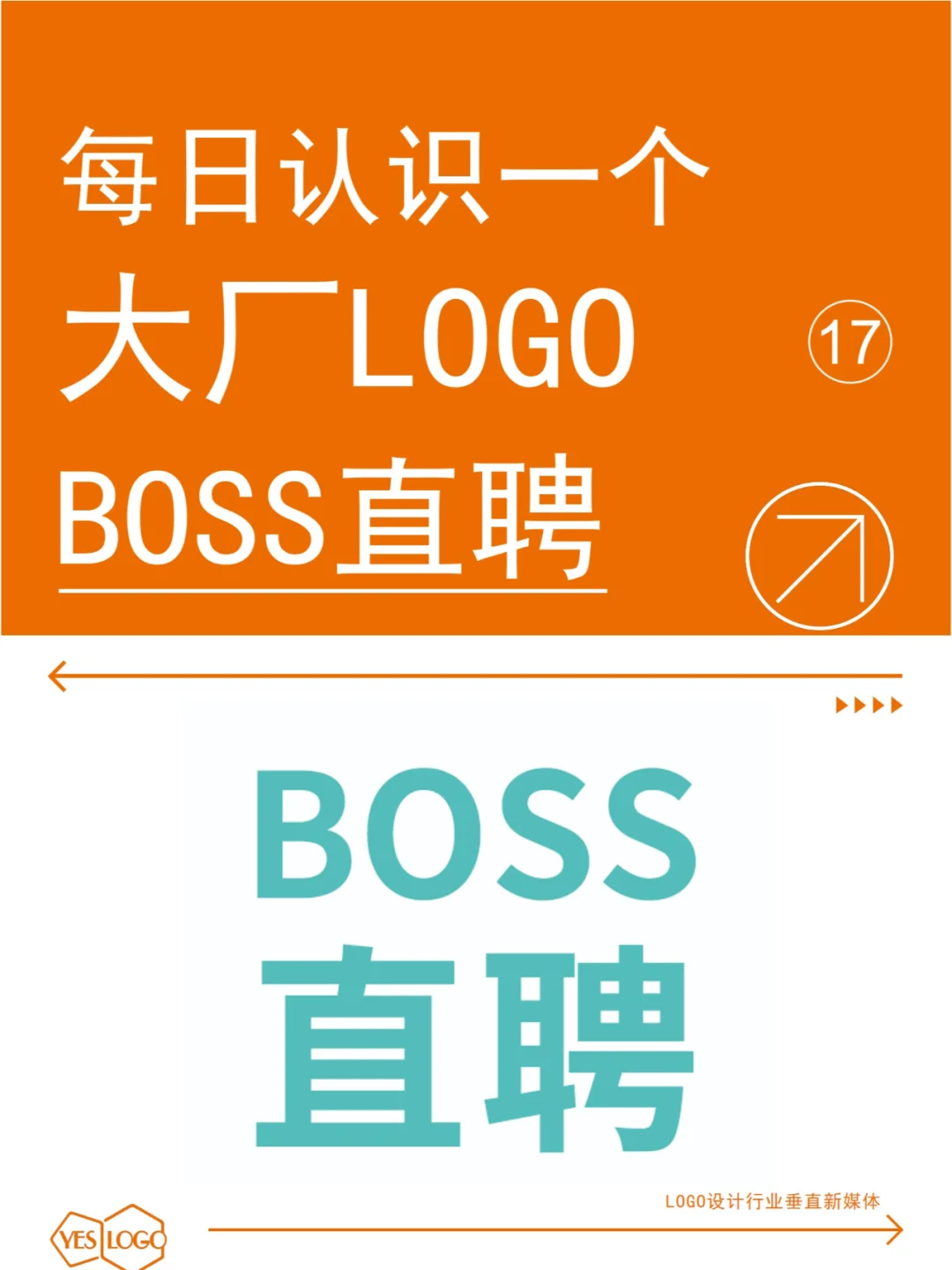 每日认识一个大厂LOGO 017|BOSS直聘