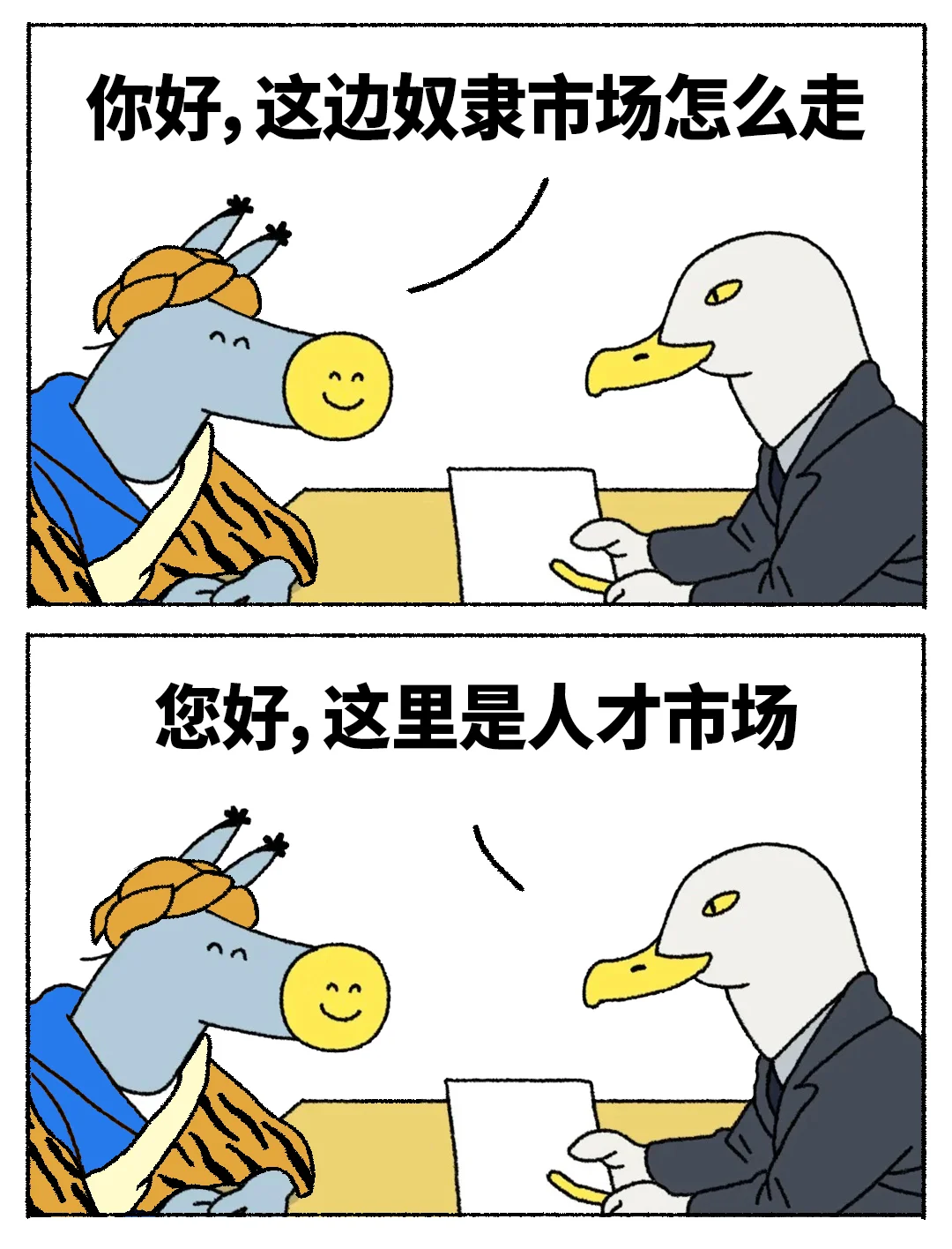 人材市场
