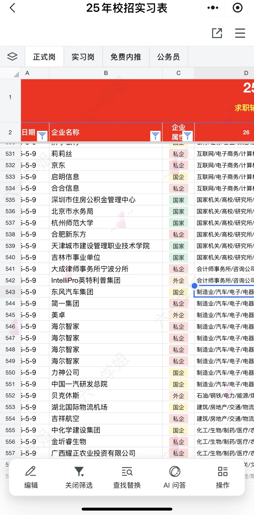 想加入东风汽车的应届生快看
