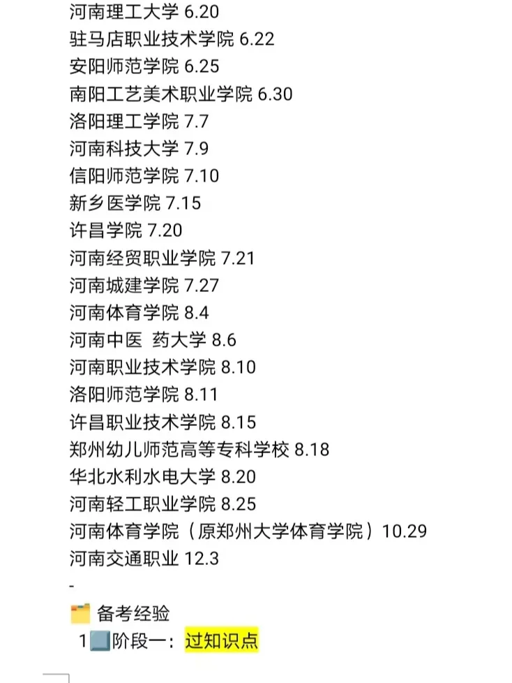 硕士进高校(河南巡考时间线)