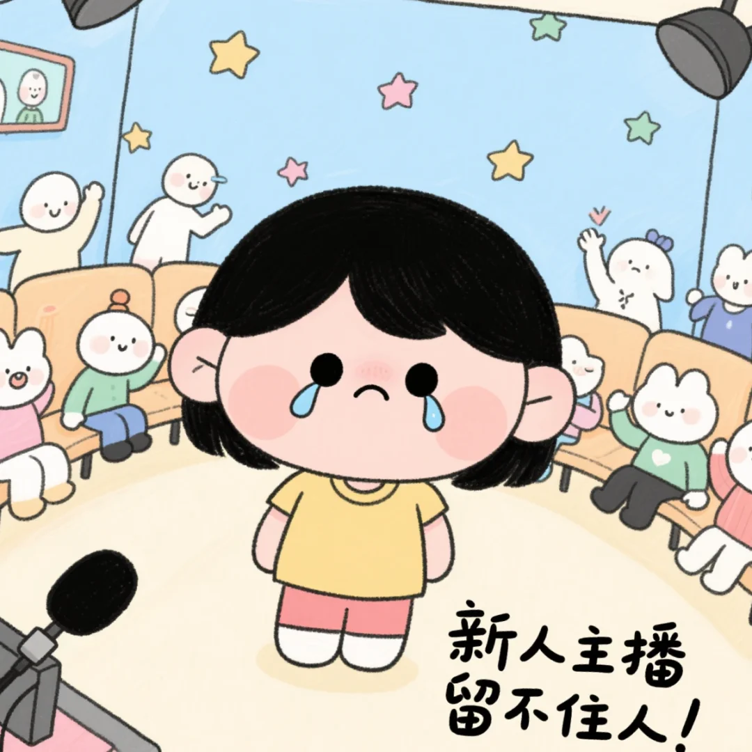 新人主播，小白！留不住人怎么办？