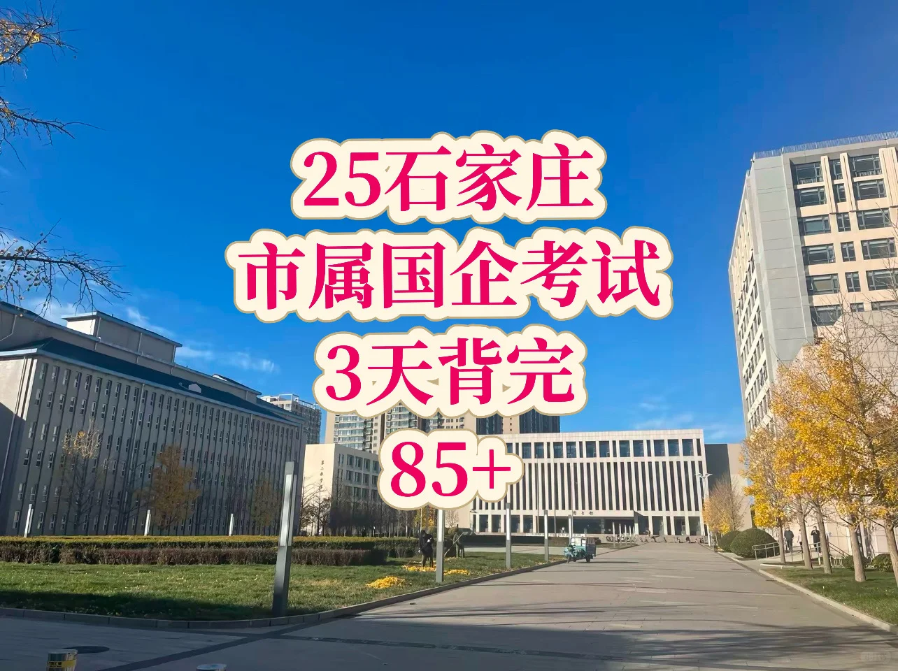 石家庄市属国企，极简版，有了它姐再也不怕了